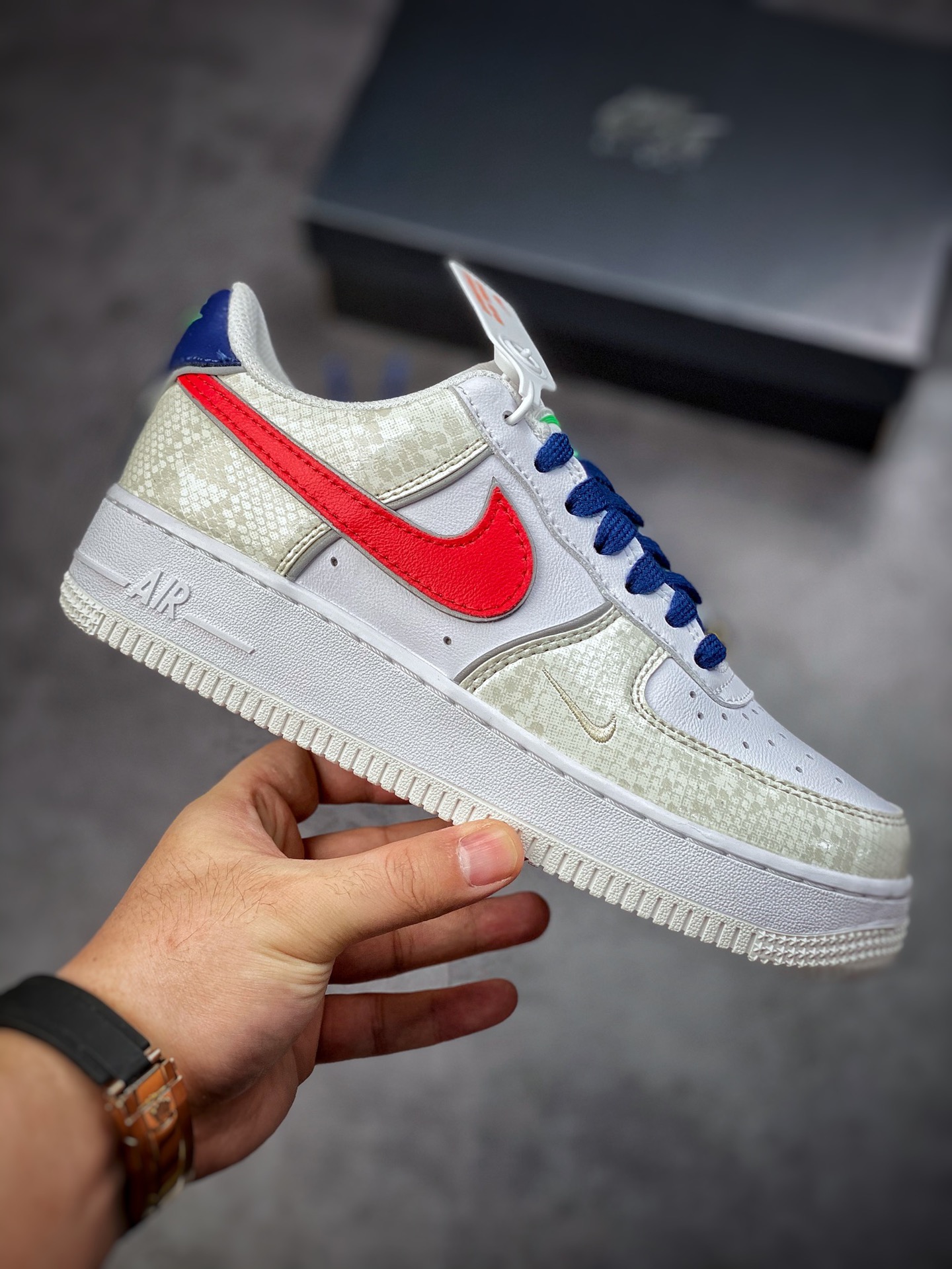 220 Nike Air Force 1 Low 07 ”Just Do It” 蛇皮纹  DV1493-161