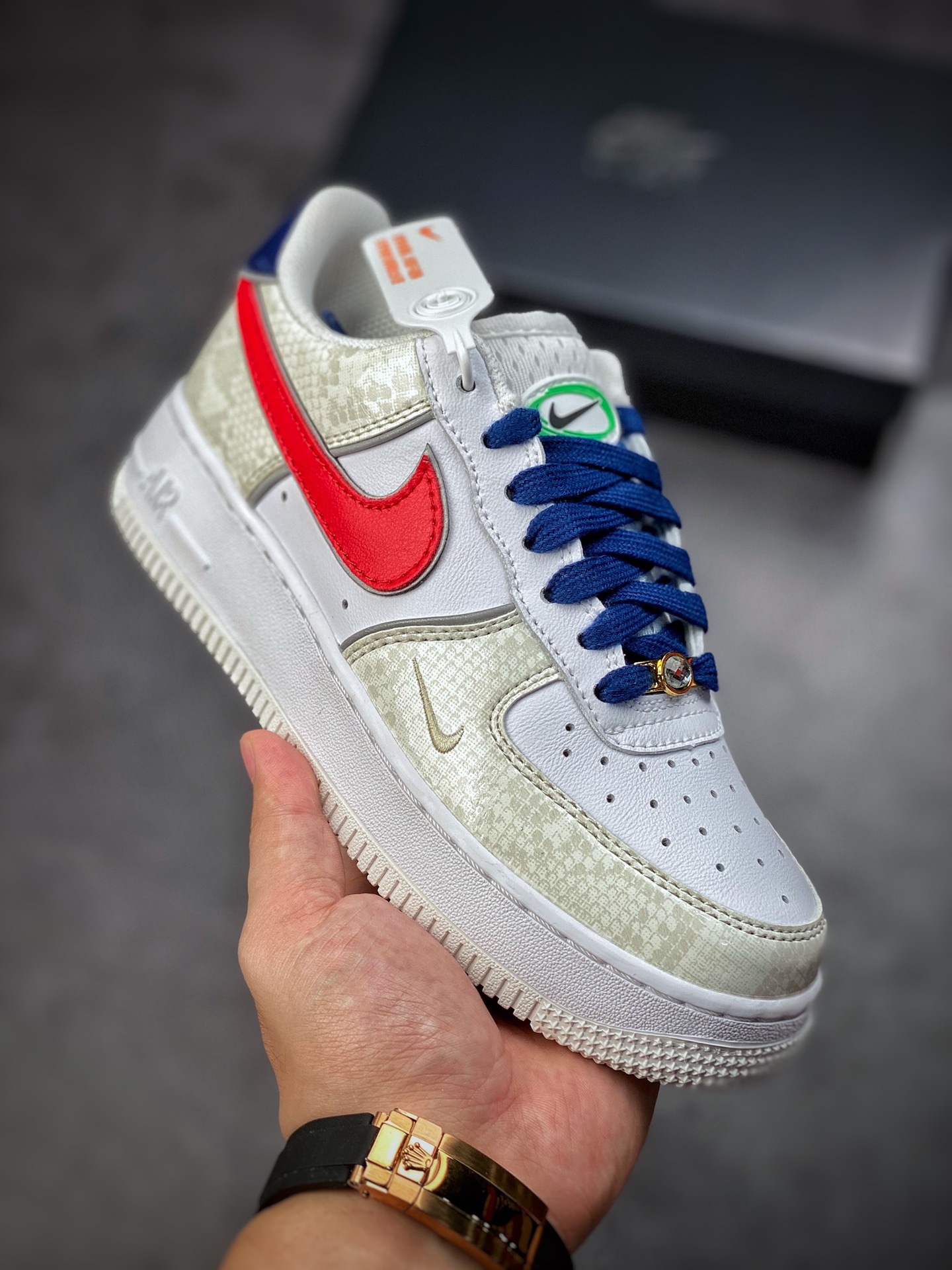 220 Nike Air Force 1 Low 07 ”Just Do It” 蛇皮纹  DV1493-161