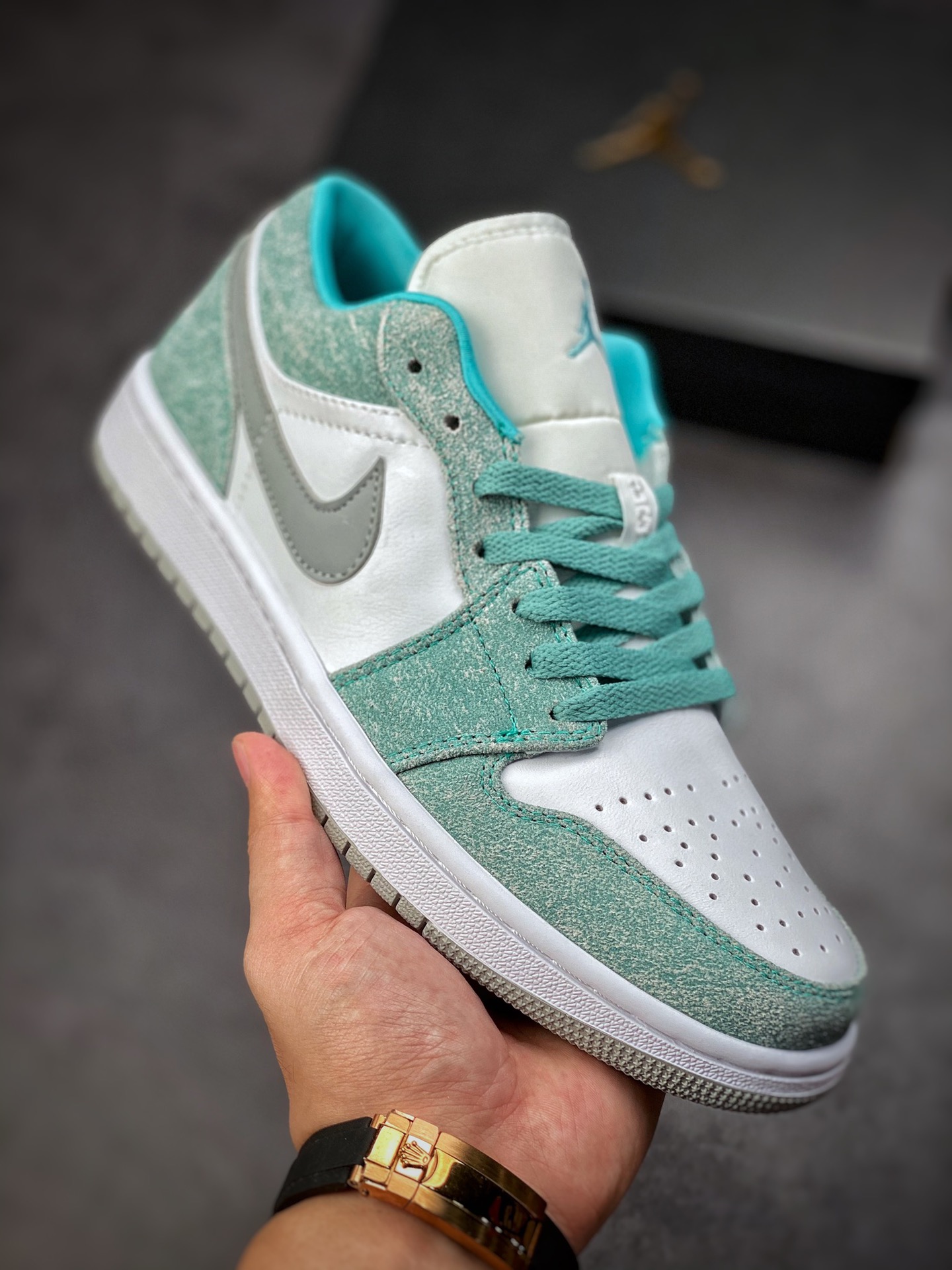 200 Air Jordan 1 Low 蒂芙尼绿 AJ1乔1低帮休闲板鞋DN3705-301