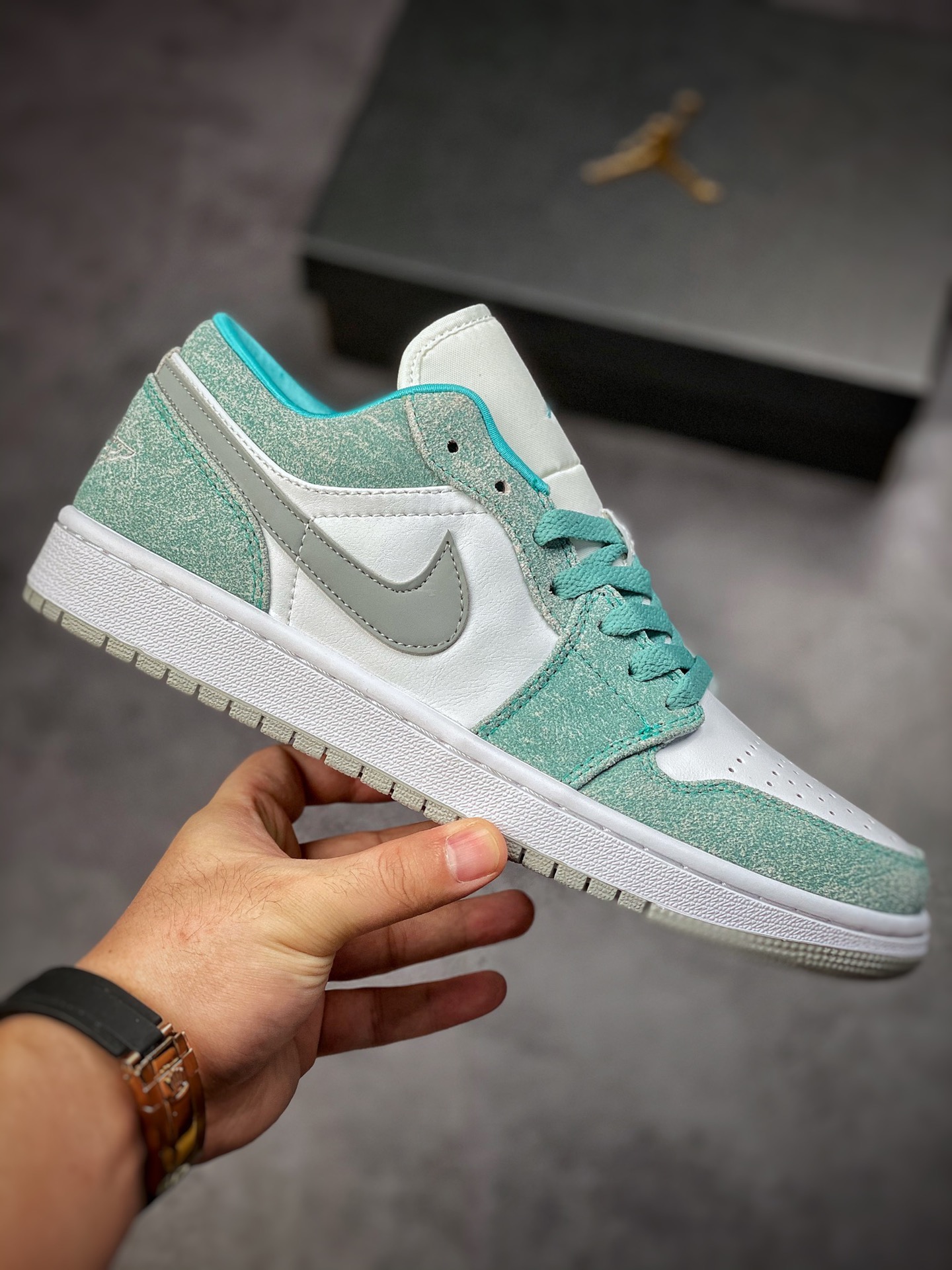 200 Air Jordan 1 Low 蒂芙尼绿 AJ1乔1低帮休闲板鞋DN3705-301