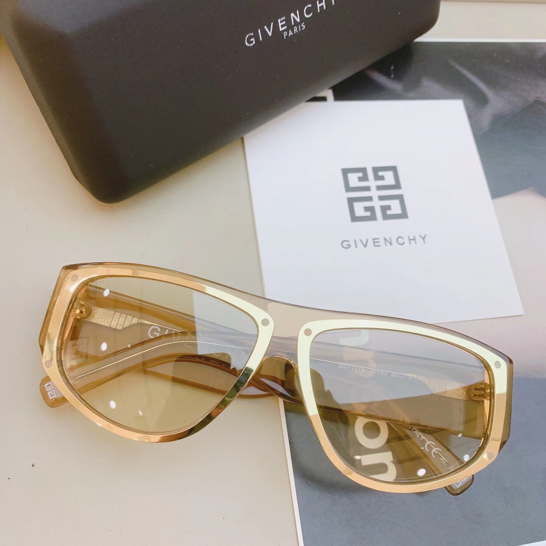 ，【GIVENCH*】纪梵*希新款太阳镜，modelGV7177S，时尚金属潮流元素搭配舒适宽板材腿，时