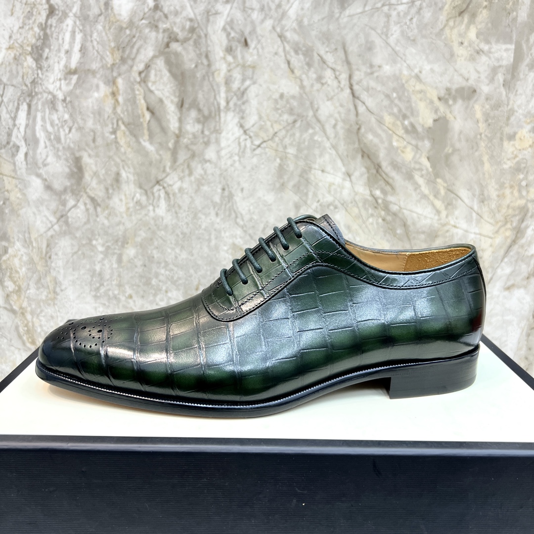 Gucci Men's Dress Shoes - Genuine Leather Oxford Shoes - Formal & Casual 5 i1654794009 6799 3