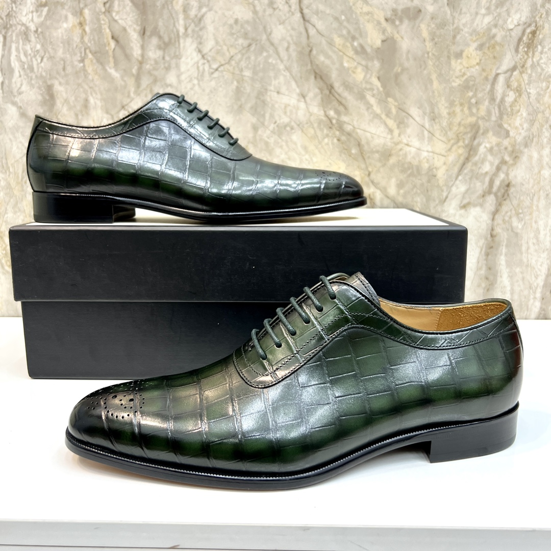 Gucci Men's Dress Shoes - Genuine Leather Oxford Shoes - Formal & Casual 8 i1654794009 6889 6