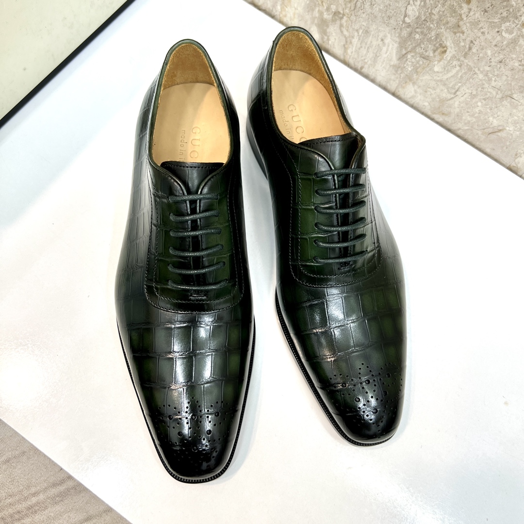 Gucci Men's Dress Shoes - Genuine Leather Oxford Shoes - Formal & Casual 3 i1654794009 9535 1