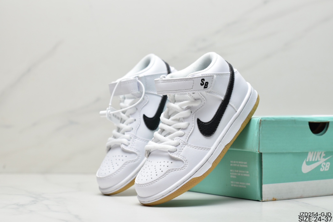 140 童鞋耐克Nk SB Dunk Mid Pro ISO 耐克新款SB中邦时尚童鞋 CD6754-800