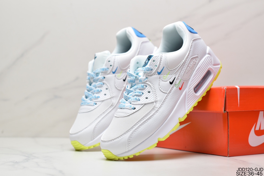 120 耐克NIKE AIR MAX90 FlyEase MAX90经典款复古缓震气垫跑步鞋 DA5562