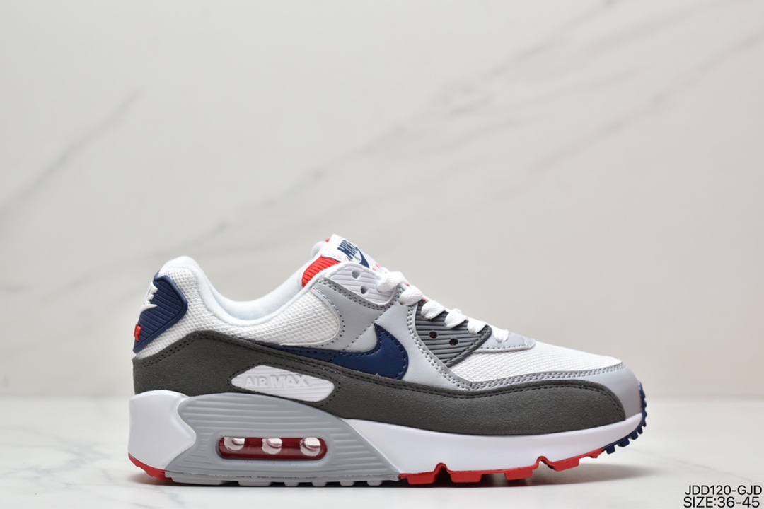 120 耐克NIKE AIR MAX90 FlyEase MAX90经典款复古缓震气垫跑步鞋 DA5562