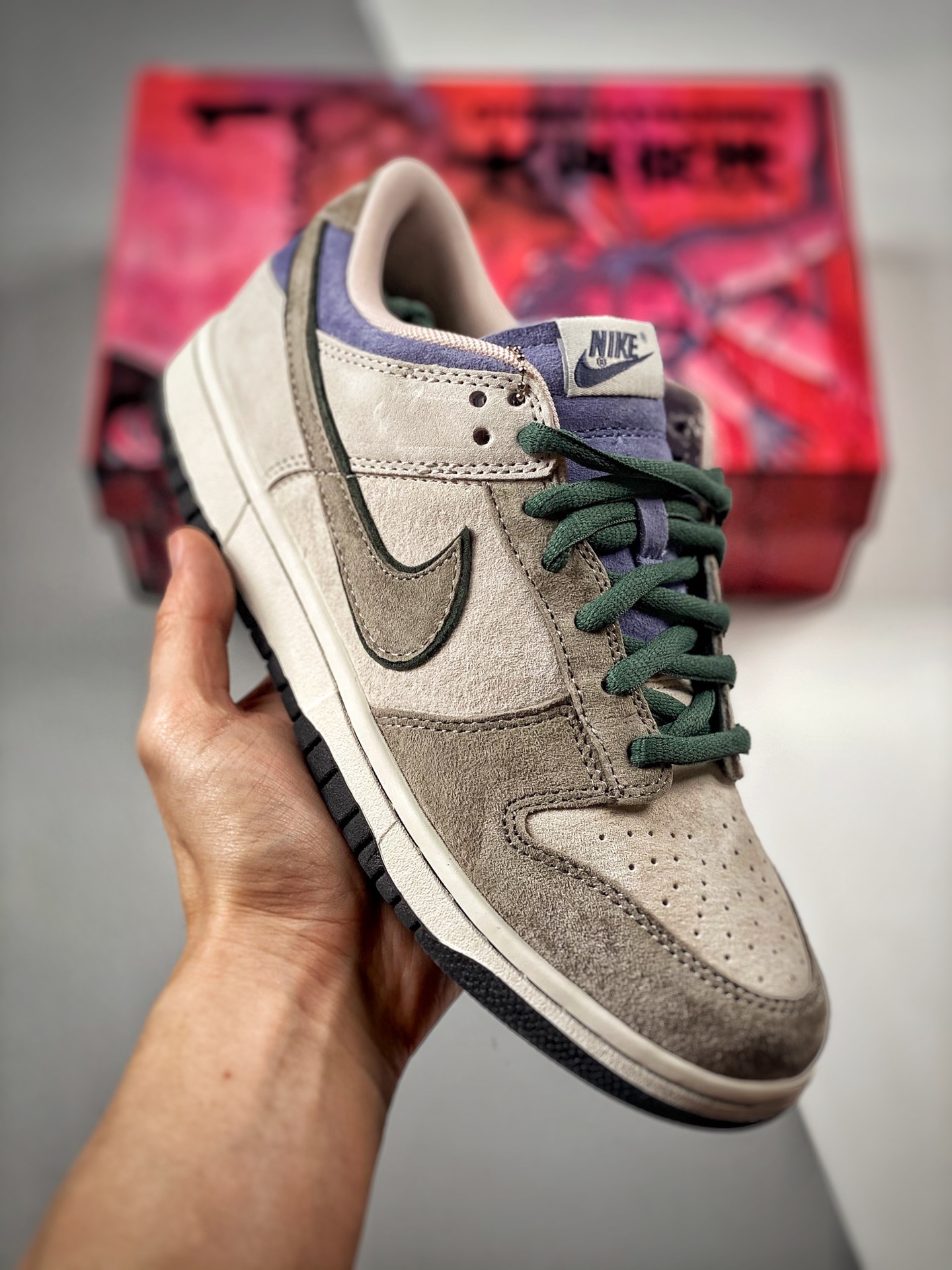 -4 NK SB Dunk Low "Steamboy OST" colaboración con Otomo Katsuhiro, primera opción de relación calidad-precio #Etiqueta …