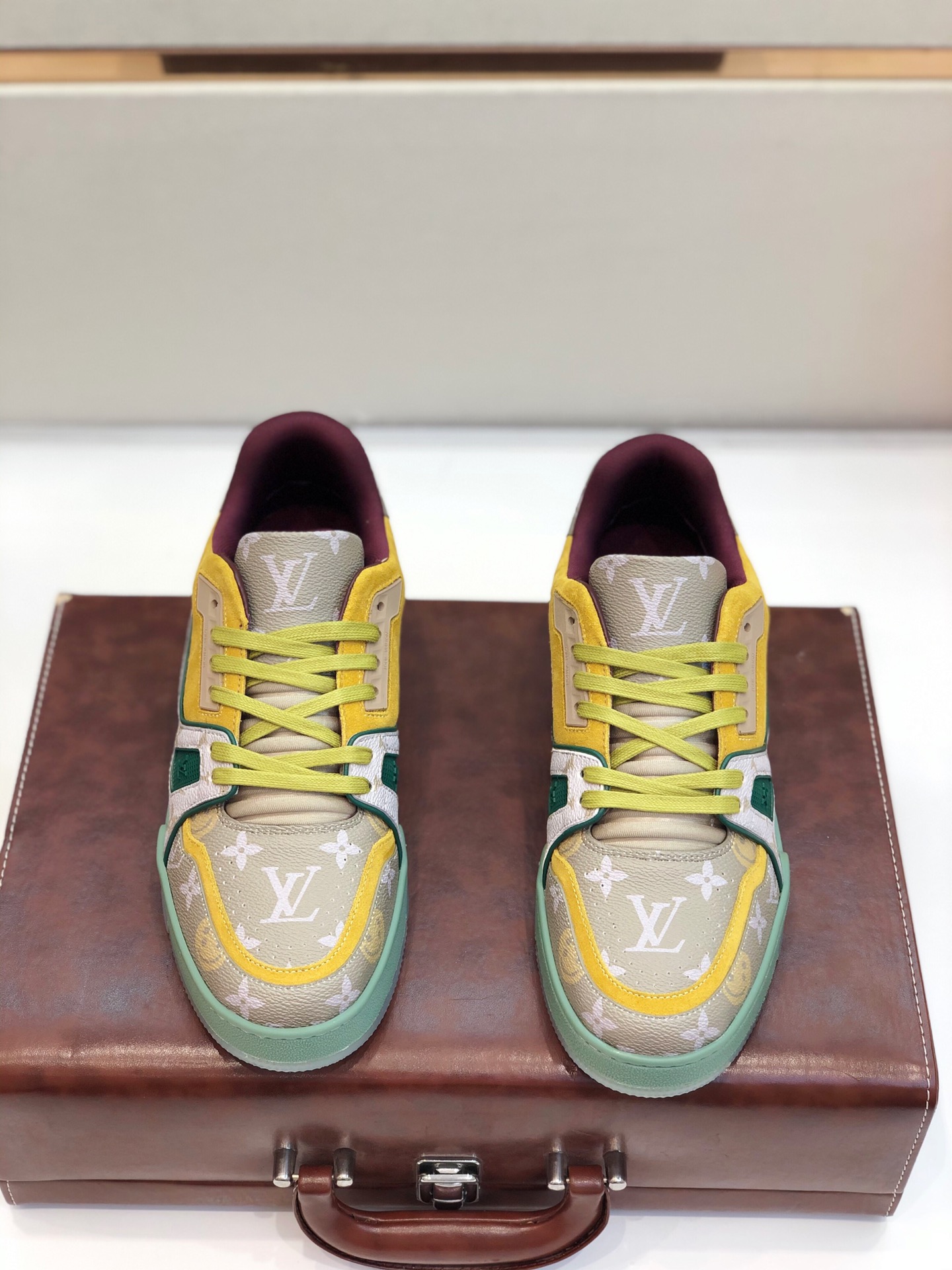 Louis Vuitton Best
 Shoes Sneakers Lychee Pattern Cowhide Denim Sweatpants