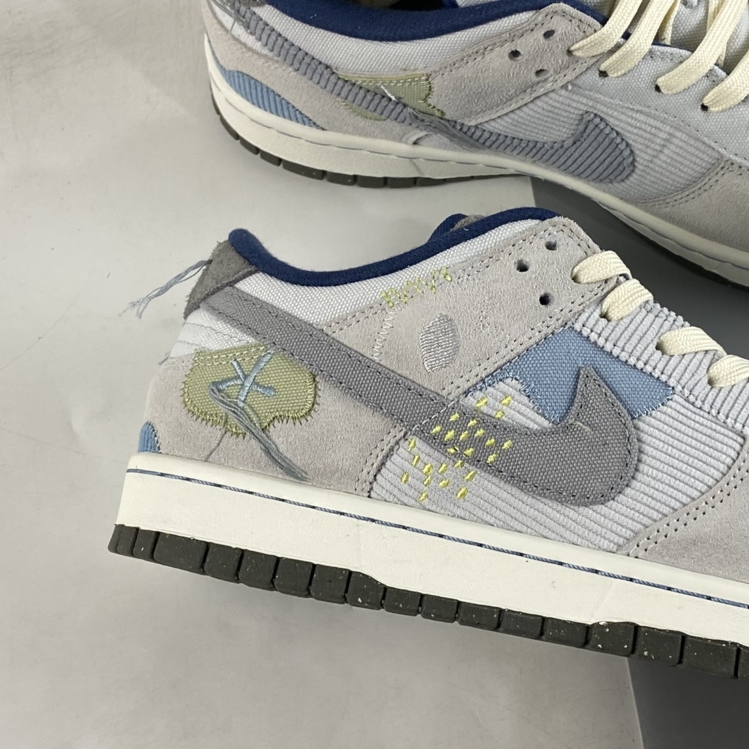 P280  Nike Dunk Low "Bright Side" 灯芯绒 扣篮系列低帮休闲运动滑板板鞋 DQ5076-001