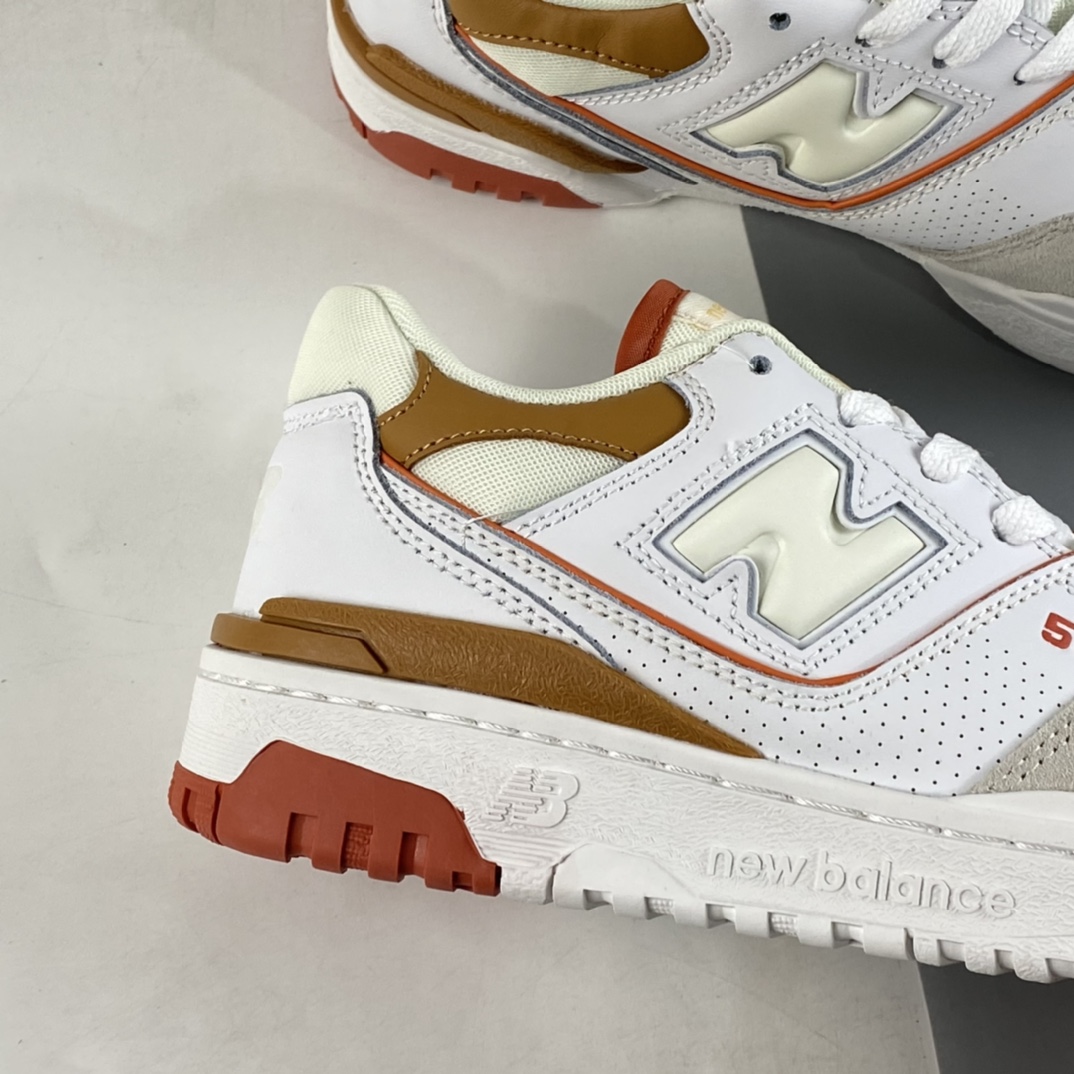 P200  New Balance BB550系列 新平衡皮面中性休闲跑鞋 BBW550WA