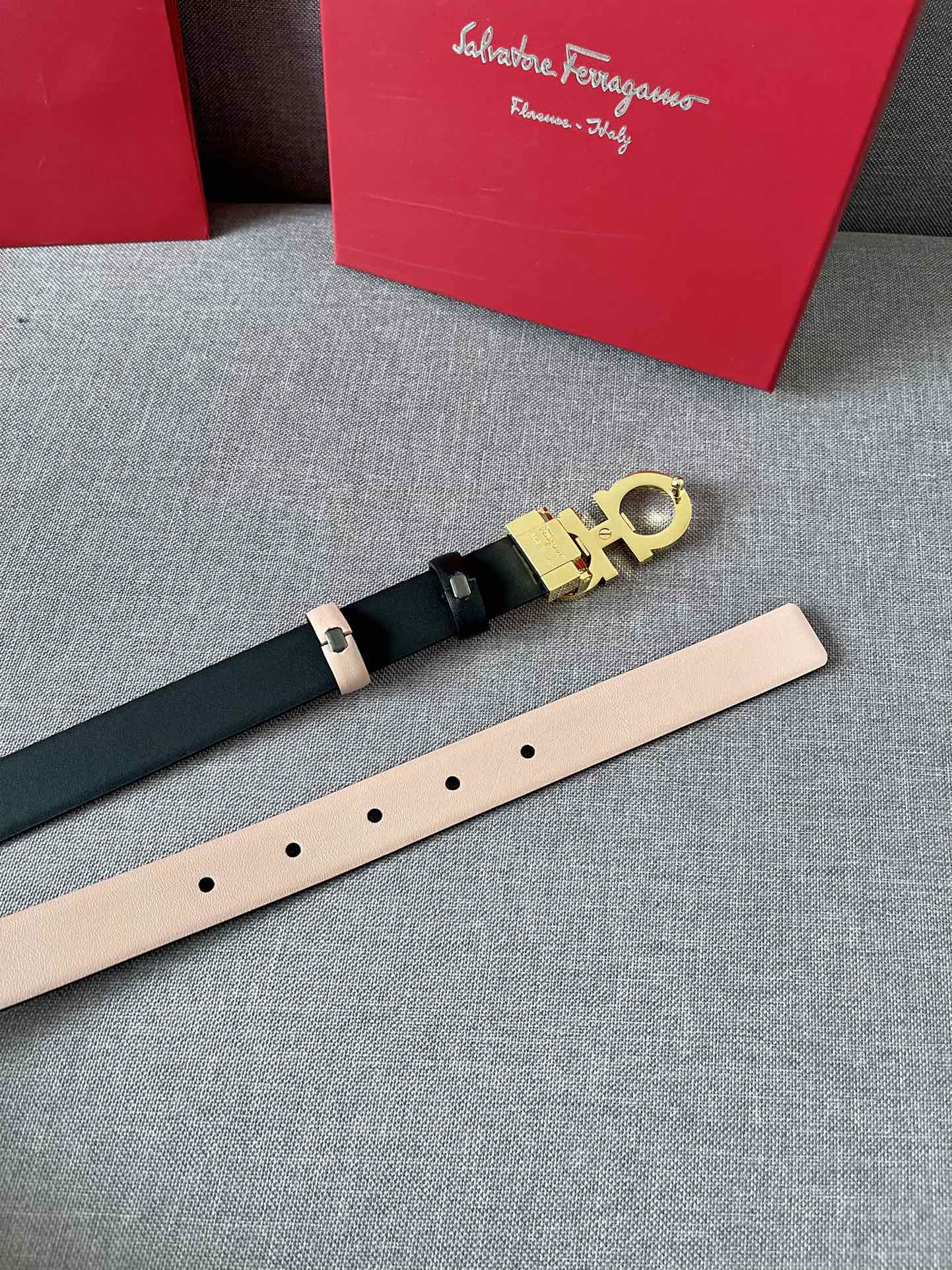 配全套包装礼盒菲拉格慕女士双面进口小