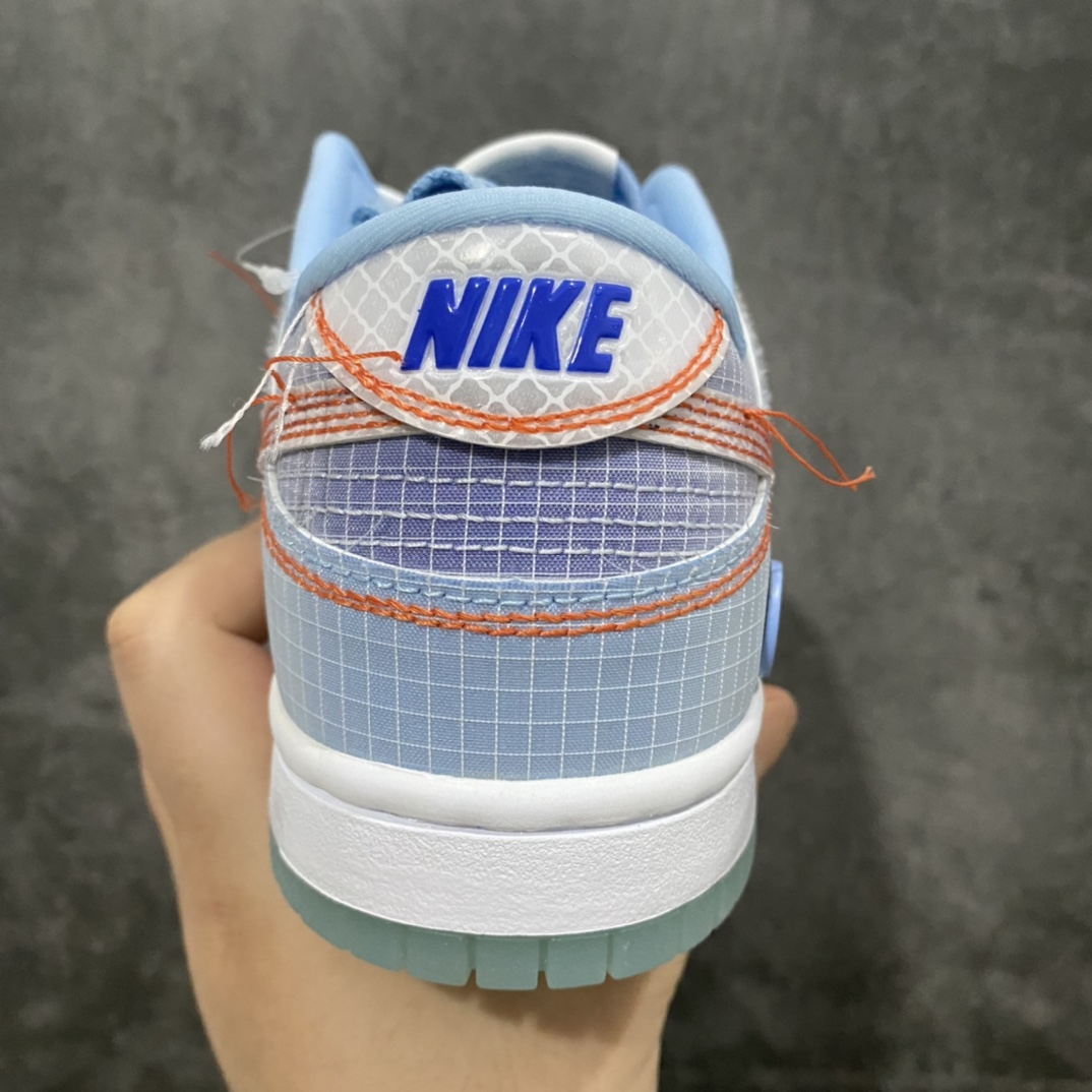 图片[4]-Union LA x Nike SB Dunk Low\”Blue\” 扣篮系列低帮休闲运动滑板板鞋“浅蓝联名蓝缝线”DJ9649-400 原楦原纸版开发版型 采用进口半透明防水溅防剐尼龙布材质鞋面 鞋垫嵌入缓震乳胶+Sole气垫装置及耐磨橡胶大底❗️ 尺码：36 36.5 37.5 38 38.5 39 40 40.5 41 42 42.5 43 44 44.5 45 46 47.5-选品中心