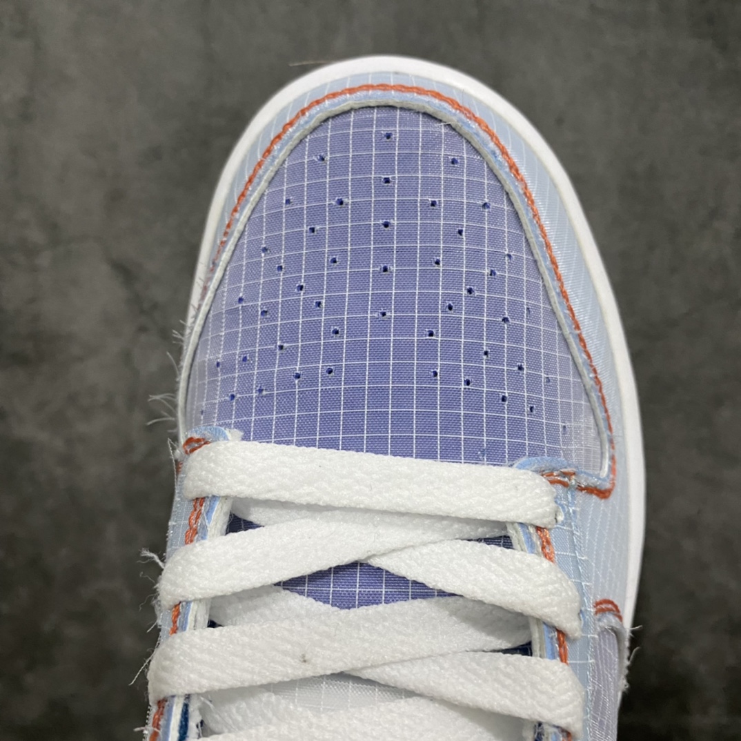 图片[5]-Union LA x Nike SB Dunk Low\”Blue\” 扣篮系列低帮休闲运动滑板板鞋“浅蓝联名蓝缝线”DJ9649-400 原楦原纸版开发版型 采用进口半透明防水溅防剐尼龙布材质鞋面 鞋垫嵌入缓震乳胶+Sole气垫装置及耐磨橡胶大底❗️ 尺码：36 36.5 37.5 38 38.5 39 40 40.5 41 42 42.5 43 44 44.5 45 46 47.5-选品中心