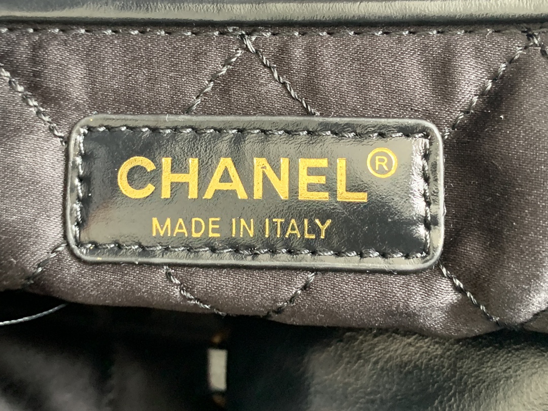 顶级货_法国高端定制品Chane1AS3260#Chanel2022新品油蜡皮小胎牛皮索口购物袋独家实拍