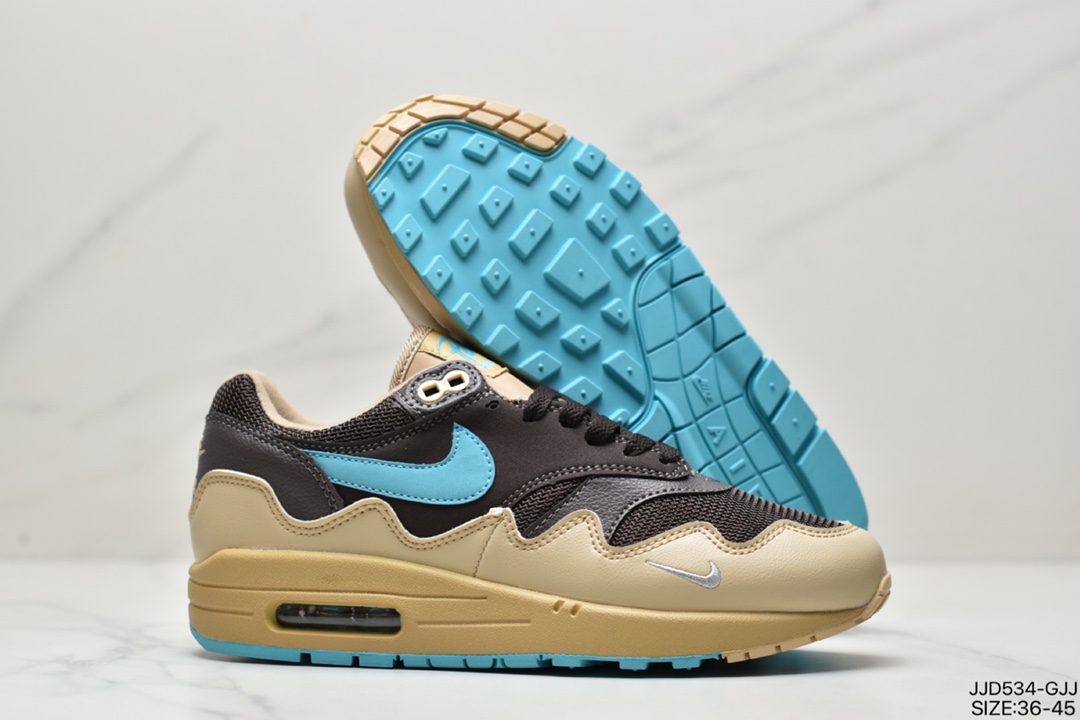130 Patta x Nike Air Max 1“Monarch”复古休闲跑步鞋DH1348