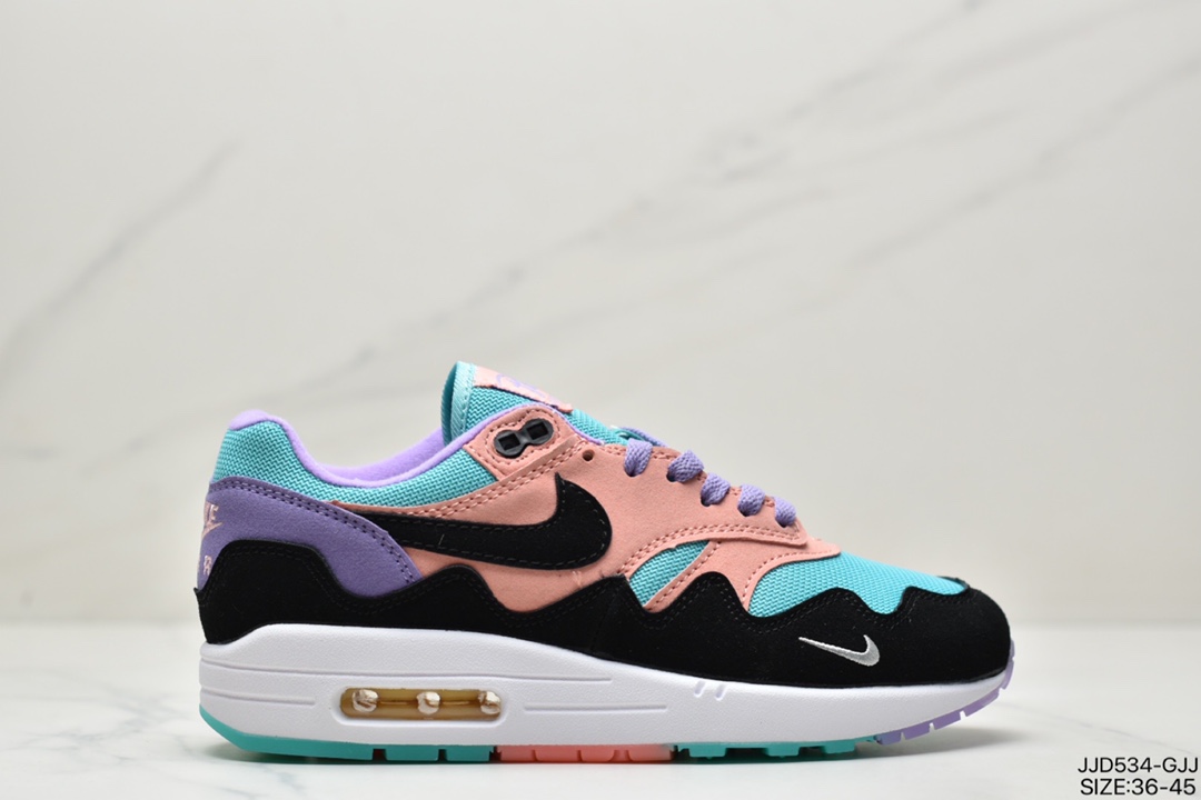 130 Patta x Nike Air Max 1“Monarch”复古休闲跑步鞋DH1348
