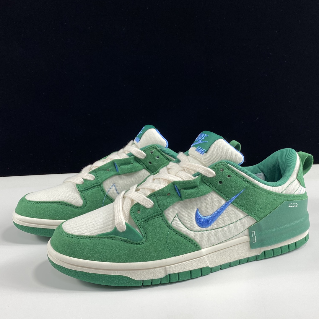 Dunk白绿孔雀石尺码36-47.5总裁L出品-DunkLowDisrupt2“Malachite”白绿