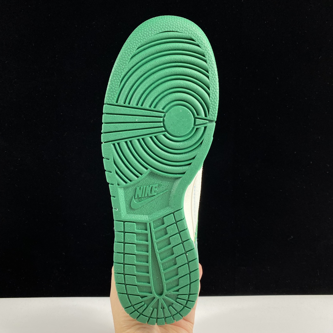 Dunk白绿孔雀石尺码36-47.5总裁L出品-DunkLowDisrupt2“Malachite”白绿