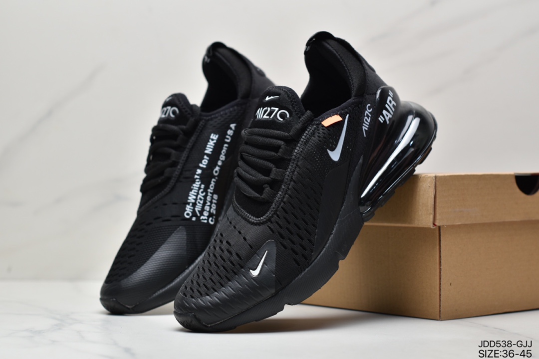 120 耐克Nike Wmns Air Max 270 React SE”Black Worldwide”270瑞亚赛车慢跑鞋