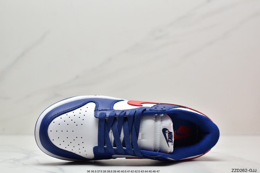 250 耐克Nike Wmns Dunk Low GS”White and University Red”扣篮系列低帮DD1503-119