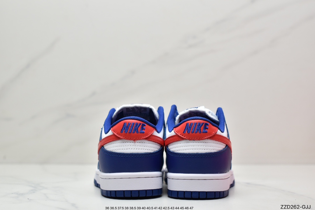 250 耐克Nike Wmns Dunk Low GS”White and University Red”扣篮系列低帮DD1503-119