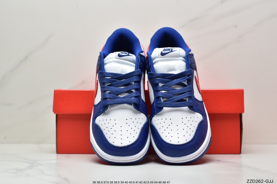 250 耐克Nike Wmns Dunk Low GS”White and University Red”扣篮系列低帮DD1503-119