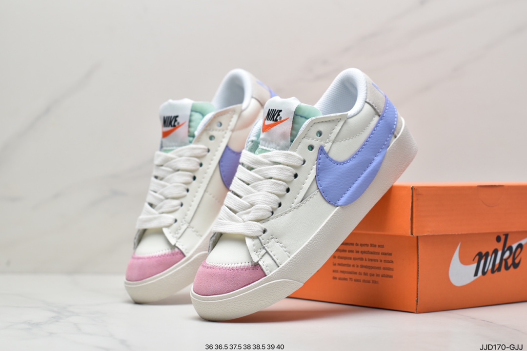 130 耐克Nike Blazer Low’77 复古经典百搭低帮开拓者休闲运动板鞋DQ1470