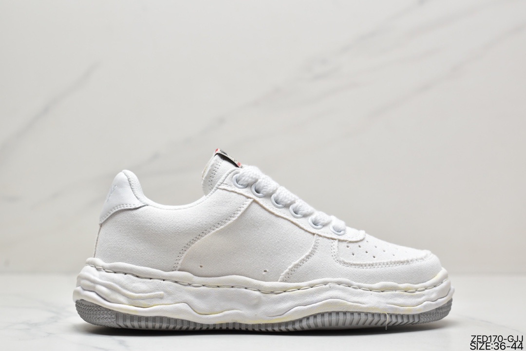 260 MMY/Maison MIHARA YASUHIRO Original Sole Canvas Low 变形溶解雪帆布板