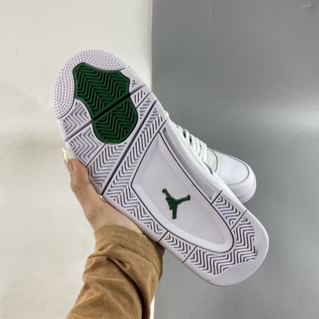 P240  Air Jordan 4 ”Pine Green” AJ4 乔4白绿 头层 CT8527-113