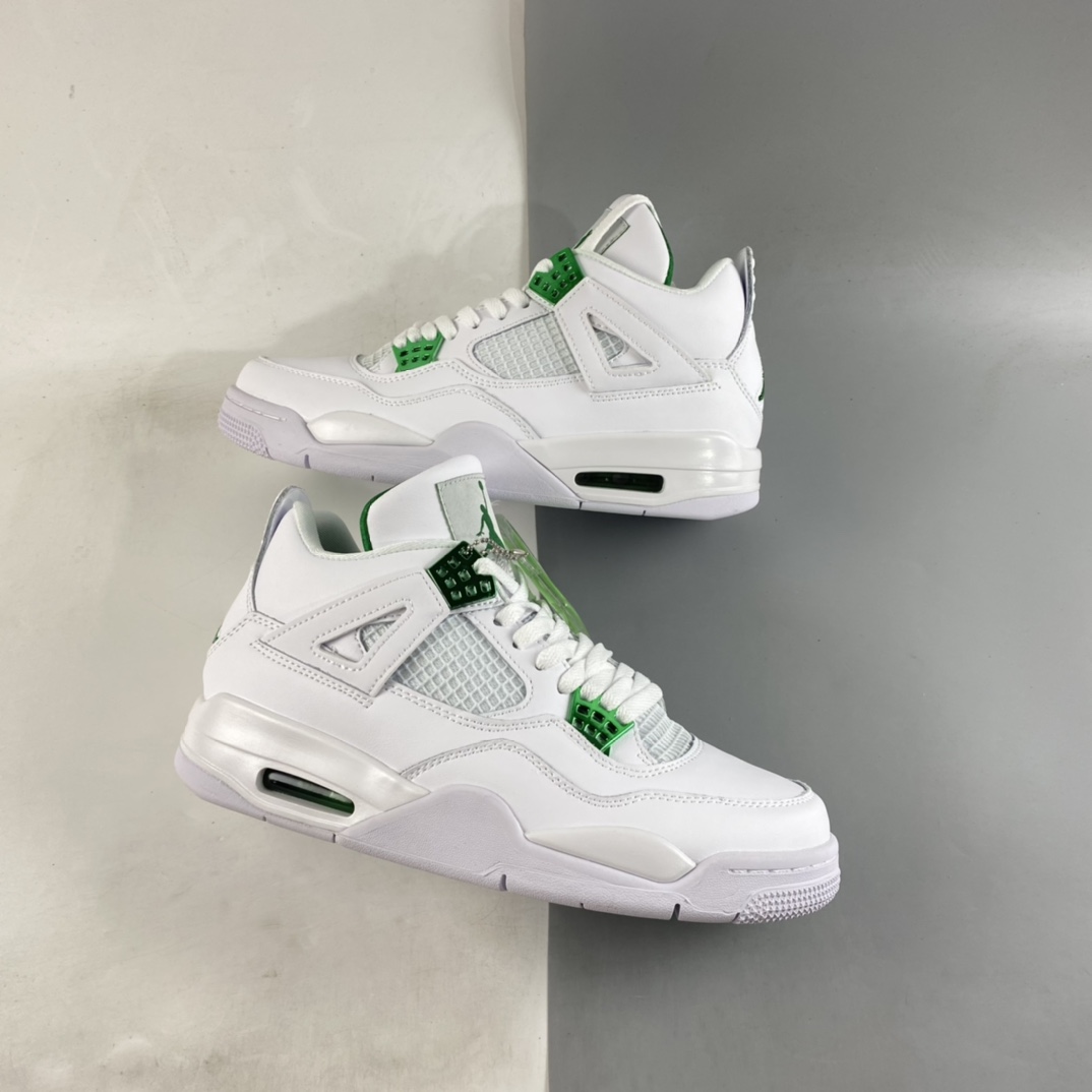 P240  Air Jordan 4 ”Pine Green” AJ4 乔4白绿 头层 CT8527-113