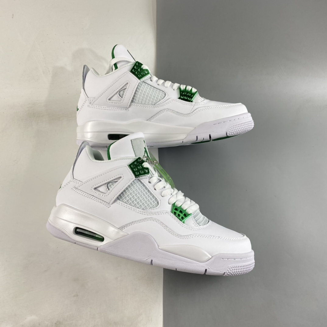 P240  Air Jordan 4 ”Pine Green” AJ4 乔4白绿 头层 CT8527-113