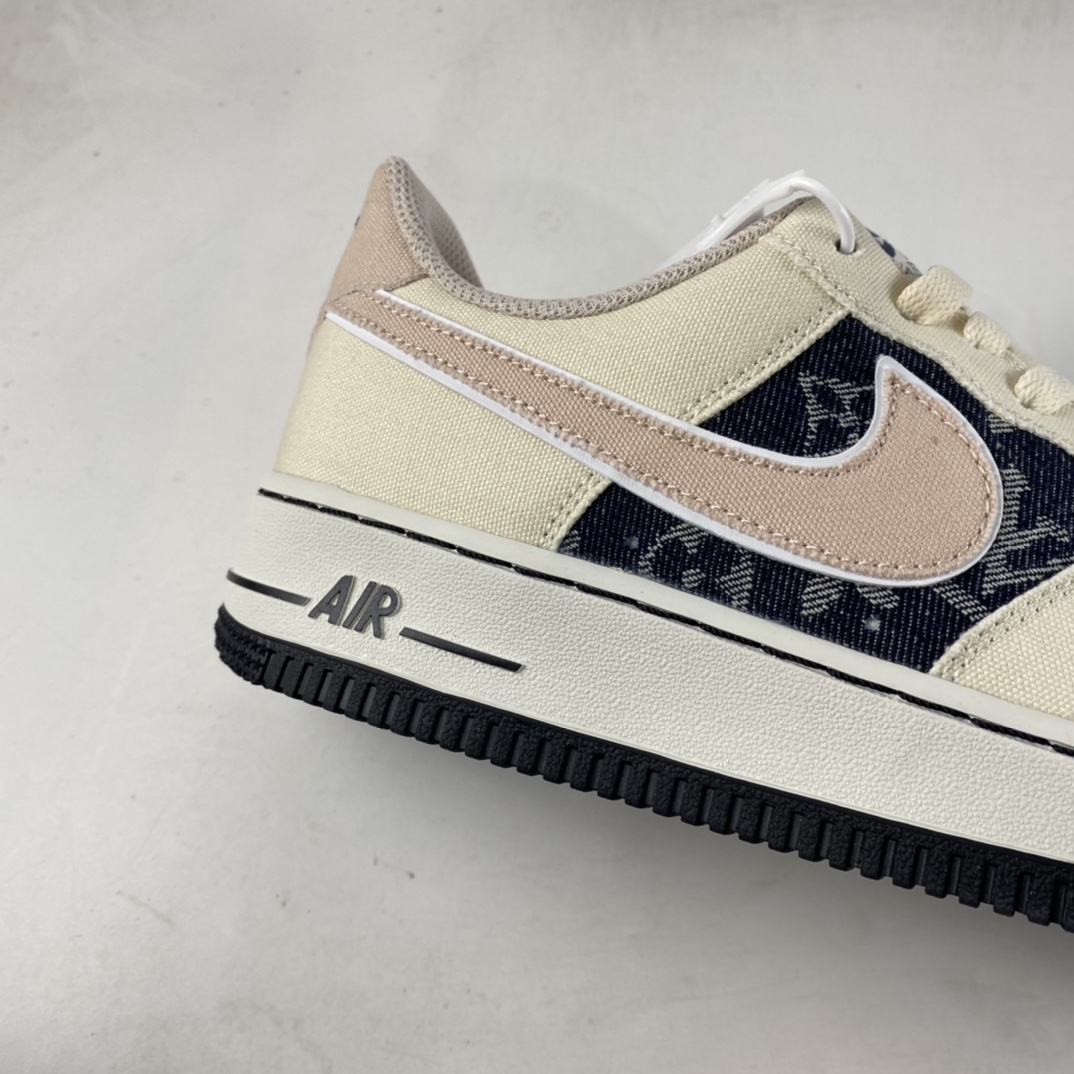 P220  Nike Air Force 1’07 Low 印花拼接 空军一号帆布低帮休闲板鞋 315122-667