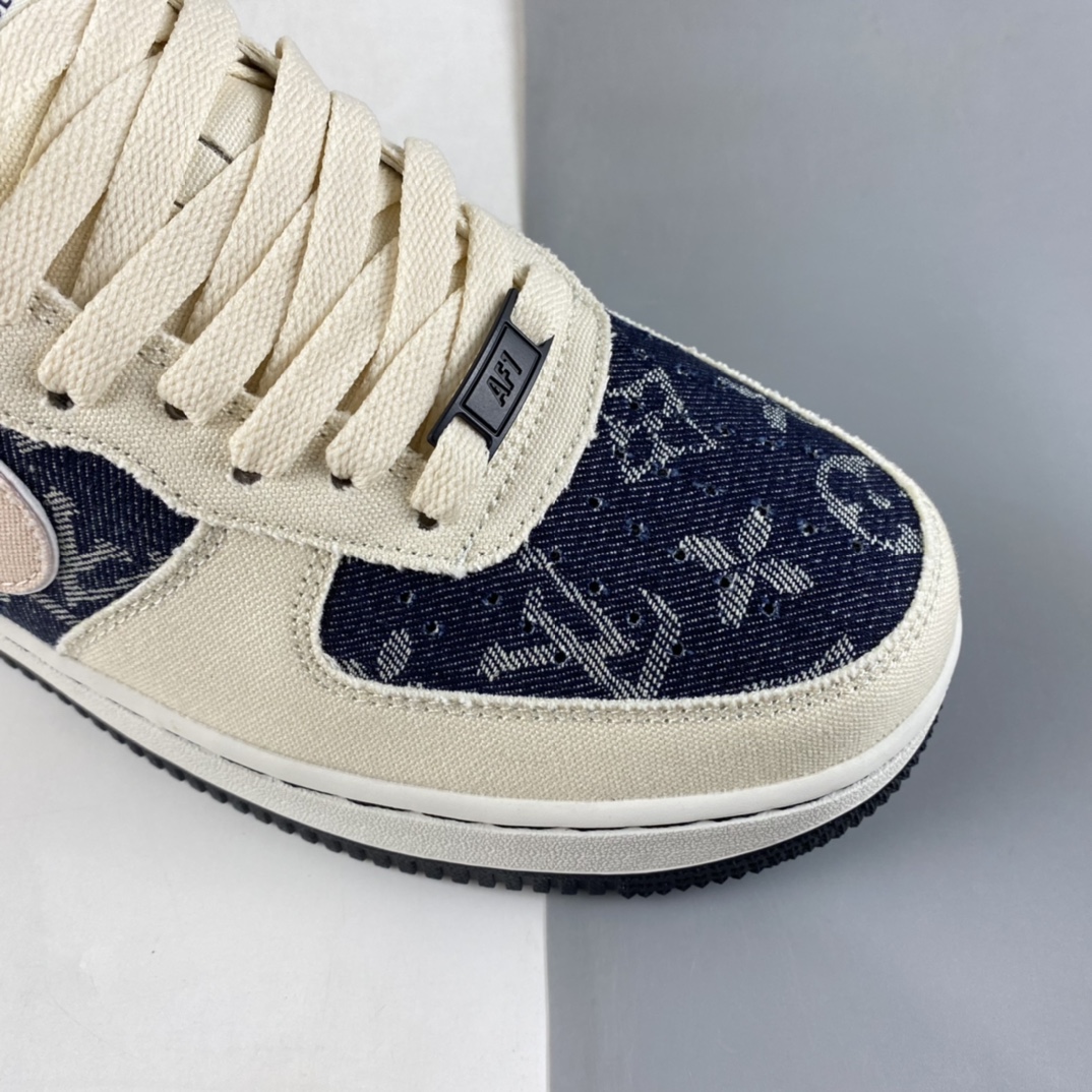 P220  Nike Air Force 1’07 Low 印花拼接 空军一号帆布低帮休闲板鞋 315122-667