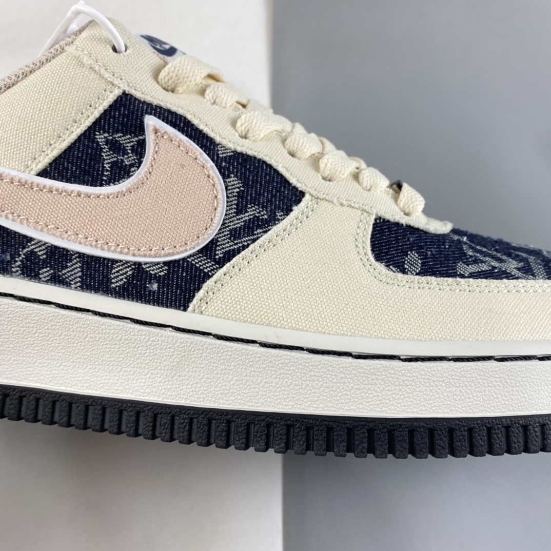 P220  Nike Air Force 1’07 Low 印花拼接 空军一号帆布低帮休闲板鞋 315122-667