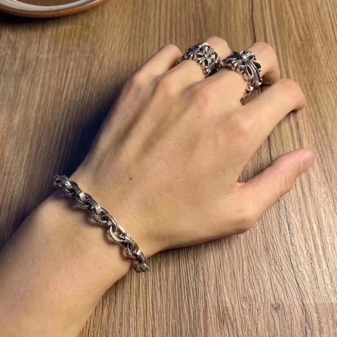 Chrome Hearts 高版本克罗心粗字母手链