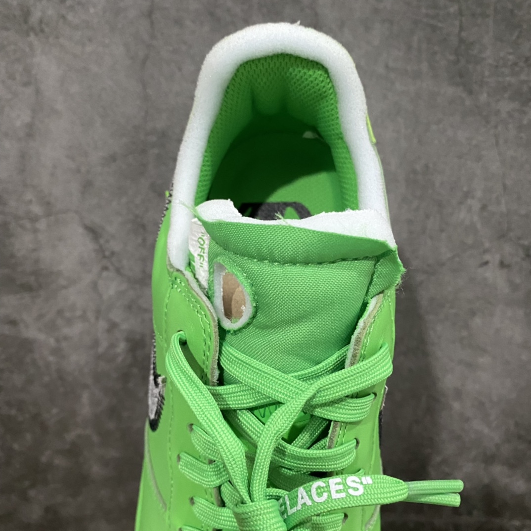 图片[8]-Top纯原 Off-White x NK Air Force 1 \”MCA\” 空军一号低帮板鞋 OW联名绿色艺术馆 DX1419-300 全套原‮原楦‬纸版 越南原‮大装‬底 内置全‮气掌‬垫 重金采购原厂Prime Asia贝利进口皮料 私模大底 清晰五星纹路 所有细节均已达到公司原版 发外贸可100%充正 无惧对比任何版本 尺码：36 36.5 37.5 38 38.5 39 40 40.5 41 42 42.5 43 44 44.5 45 46 47.5-选品中心