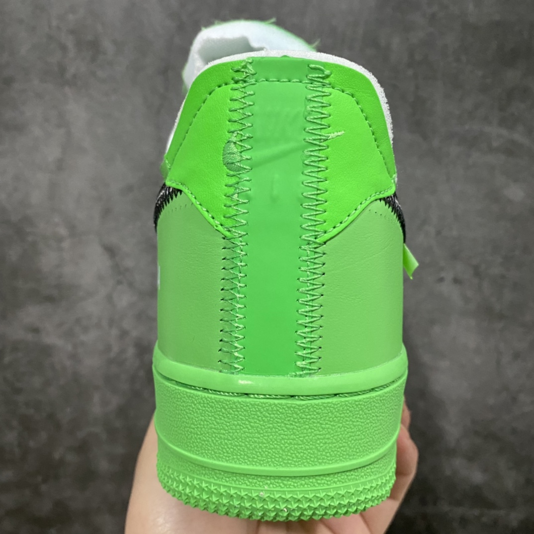 图片[4]-Top纯原 Off-White x NK Air Force 1 \”MCA\” 空军一号低帮板鞋 OW联名绿色艺术馆 DX1419-300 全套原‮原楦‬纸版 越南原‮大装‬底 内置全‮气掌‬垫 重金采购原厂Prime Asia贝利进口皮料 私模大底 清晰五星纹路 所有细节均已达到公司原版 发外贸可100%充正 无惧对比任何版本 尺码：36 36.5 37.5 38 38.5 39 40 40.5 41 42 42.5 43 44 44.5 45 46 47.5-选品中心