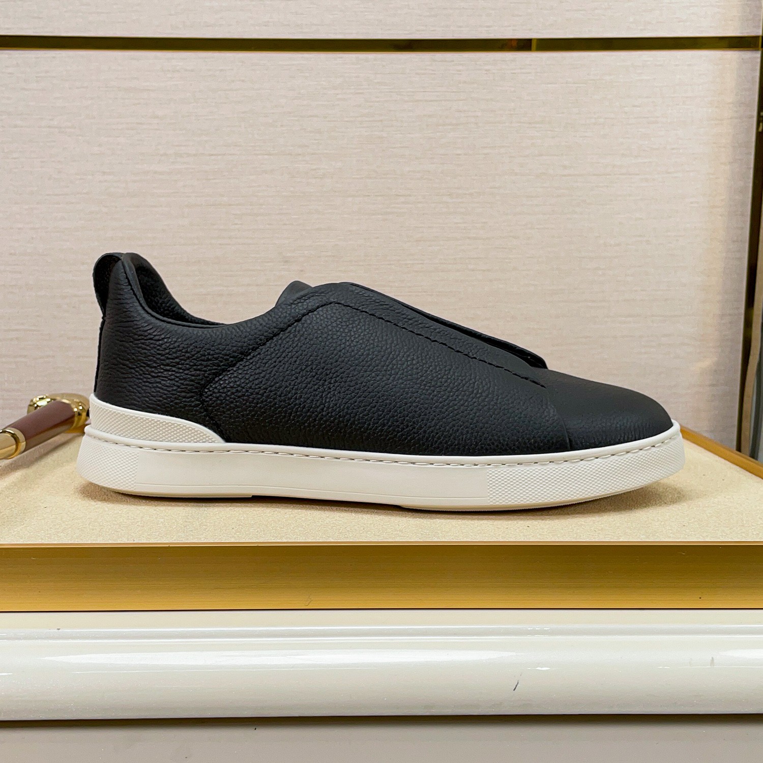 360Ermenegildo Zegn* Ermenegildo Zegna ZEGNA XXX COLLECTION 14MILMIL14 WOOL TRIPLE STITCH SneakersEs