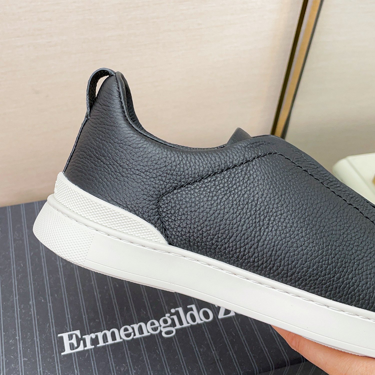 360Ermenegildo Zegn* Ermenegildo Zegna ZEGNA XXX COLLECTION 14MILMIL14 WOOL TRIPLE STITCH SneakersEs
