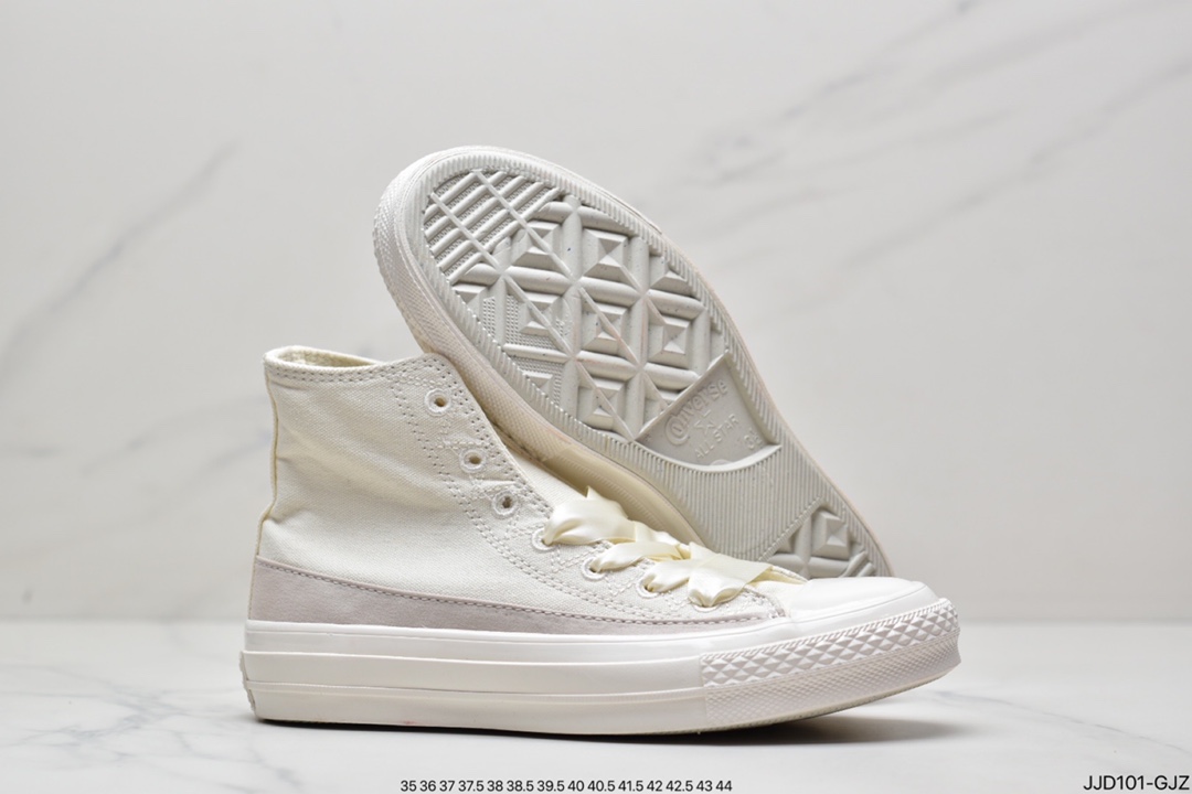 Xiaohongshu hits milk blue / milk powder mandarin duck fairy color matching Converse Converse 173100C 173101C