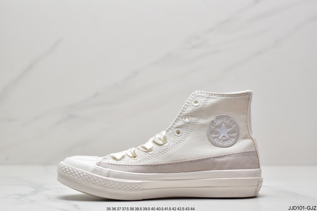 Xiaohongshu hits milk blue / milk powder mandarin duck fairy color matching Converse Converse 173100C 173101C