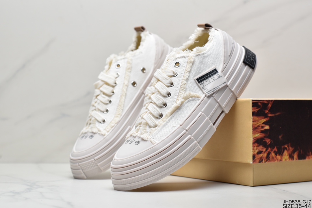 190 吴建豪个人新锐品牌xVESSEL G.O.P Mule Slip On 重工解构板鞋