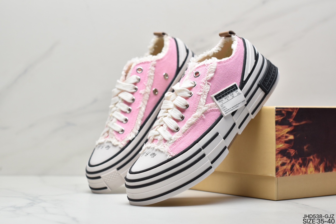 190 吴建豪个人新锐品牌xVESSEL G.O.P Mule Slip On 重工解构板鞋