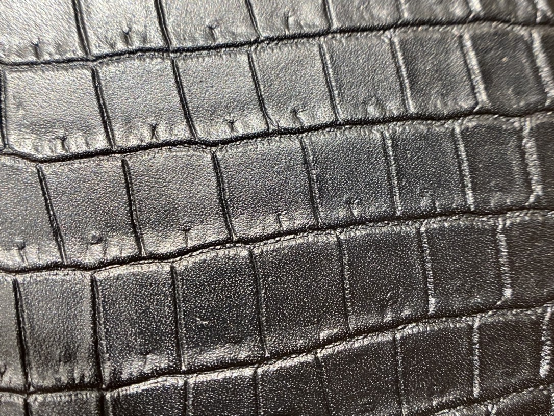 YSL KATE 19CM 流苏链条包 452159鳄鱼纹/黑色银扣