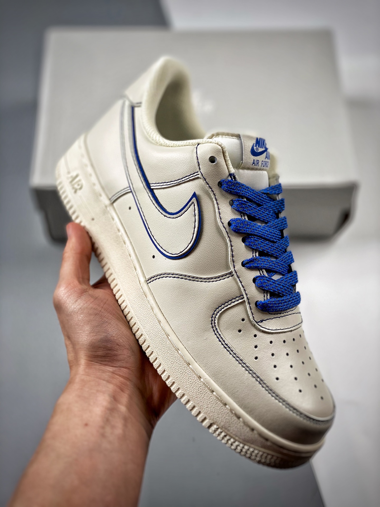-3 Nike Air Force1 colaboración Violeta, zapatillas casuales Air Force 1, nivel de empresa, diseño de suela degradada, …
