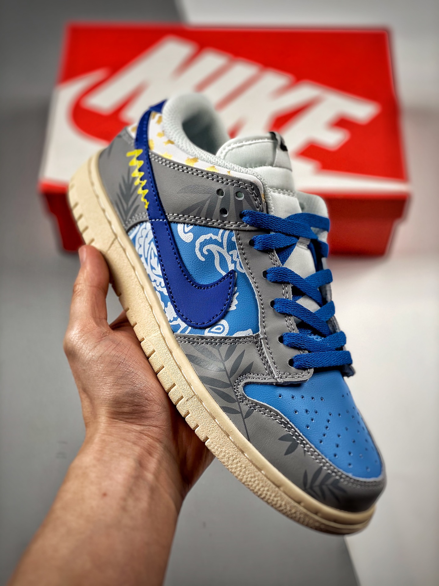-2 Nk Dunk SB Low graffiti brisa marina, producción original de fábrica, fotos reales de estreno, material de primera c…