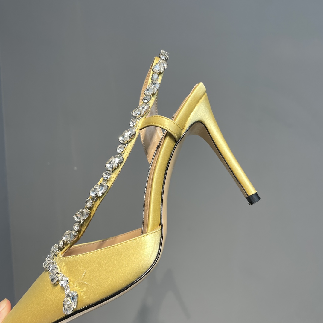 2021 Crystal Sole Water-Drive Shoes with Diamond Chain for Goddesses - 图片 8