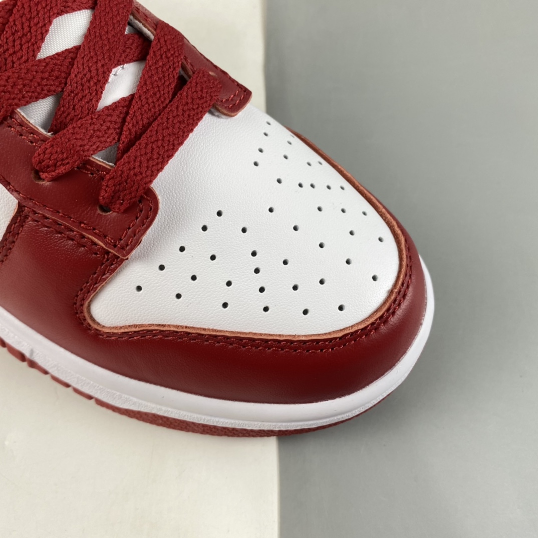 P300  Nike Dunk Low ”Gym Red” 白红金字 SB低帮运动休闲板鞋 DD1391-602
