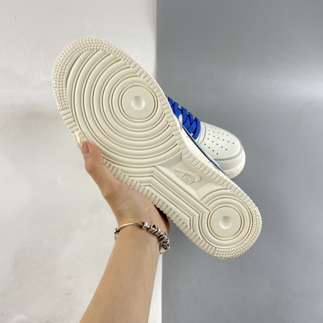 P220  Nike Air Force 1’07 Low 兔八哥 白蓝满天星 空军一号低帮休闲板鞋 315122-404